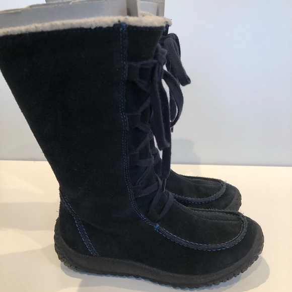 Kids Naturino NEW in box Sz 12 Navy Shearling - Picture 1 of 7